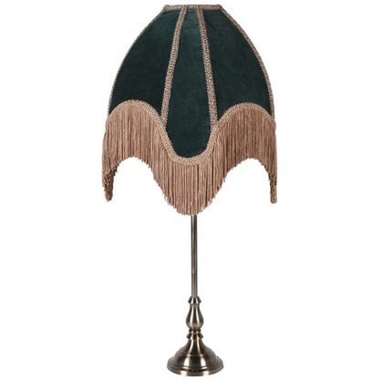 Fringe Shade Table Lamp