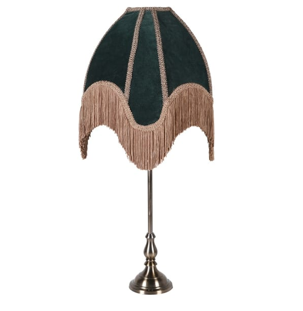 Fringe Shade Table Lamp