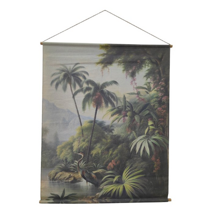 Extra Large Rainforest Landscape Hanging Canvas Print