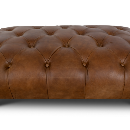 Oskar Italia Chesterfield in Arena Leather
