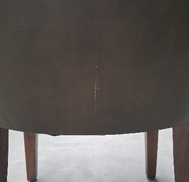 Riley Chesterfield Dining Chair in Dark Green Leather - Factory Seconds