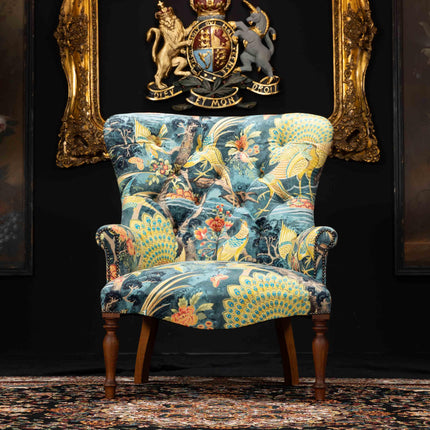 Selfridges Buttoned Wing Back Chair