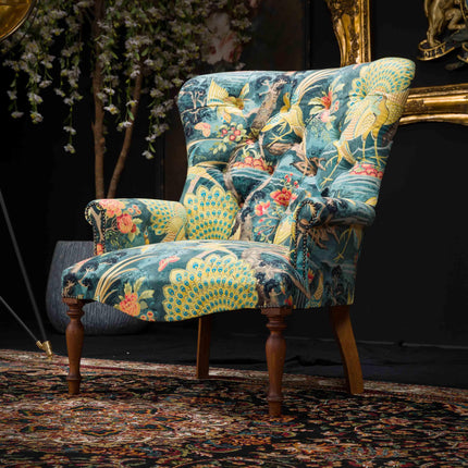 Selfridges Buttoned Wing Back Chair