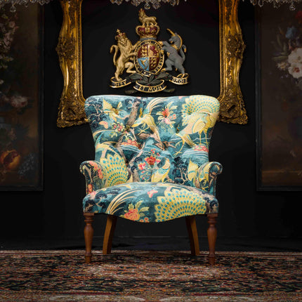 Selfridges Buttoned Wing Back Chair