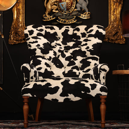 Selfridges Buttoned Wing Back Chair