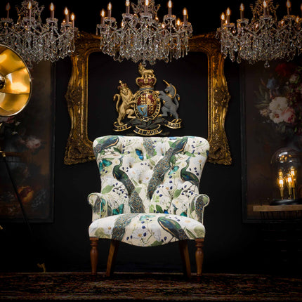 Selfridges Buttoned Wing Back Chair