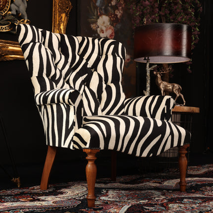 Selfridges Buttoned Wing Back Chair