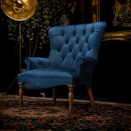 Selfridges Buttoned Wing Back Chair