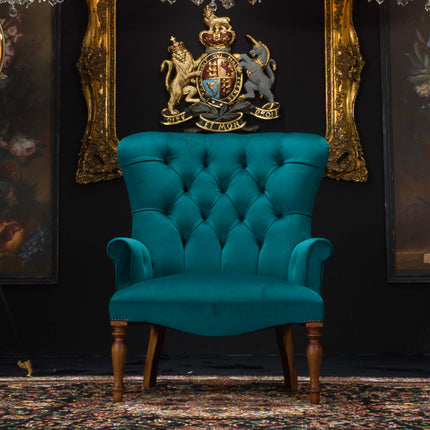 Selfridges Buttoned Wing Back Chair