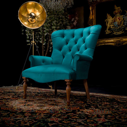 Selfridges Buttoned Wing Back Chair