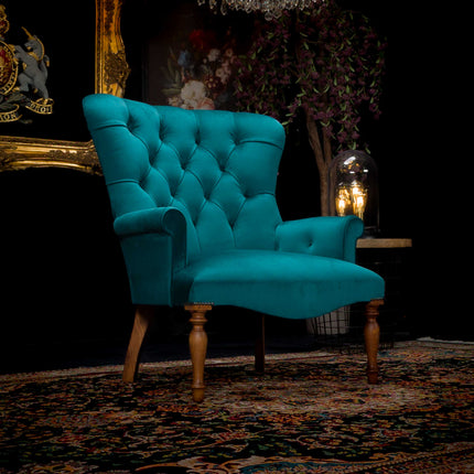 Selfridges Buttoned Wing Back Chair