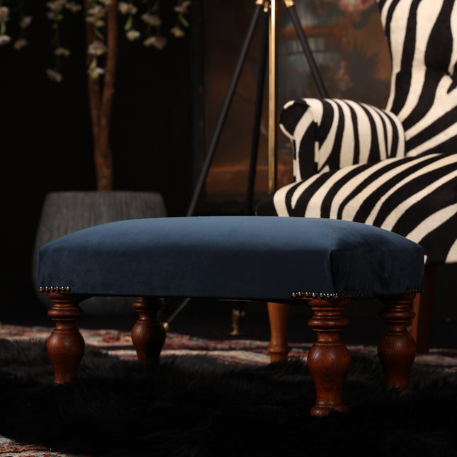 Selfridges Footstool in Navy