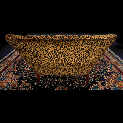 Selfridges Sofa in Leopard Gold Velvet