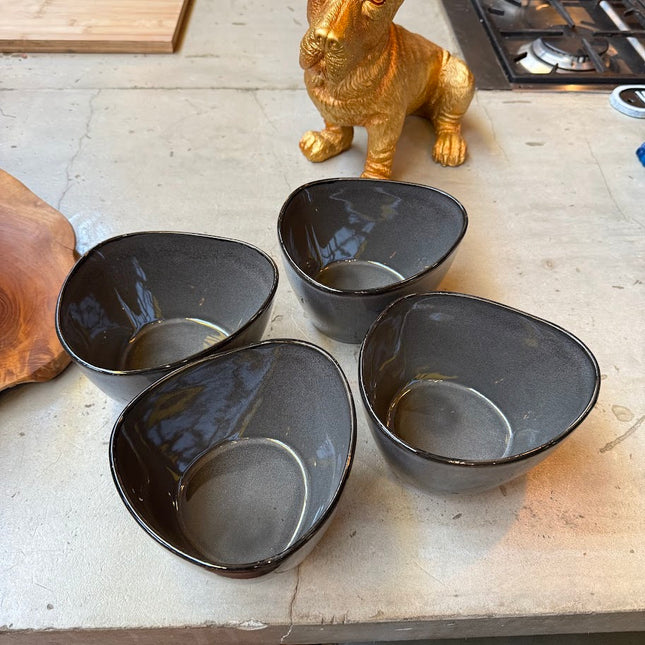 Set of 4 Ash Bowls