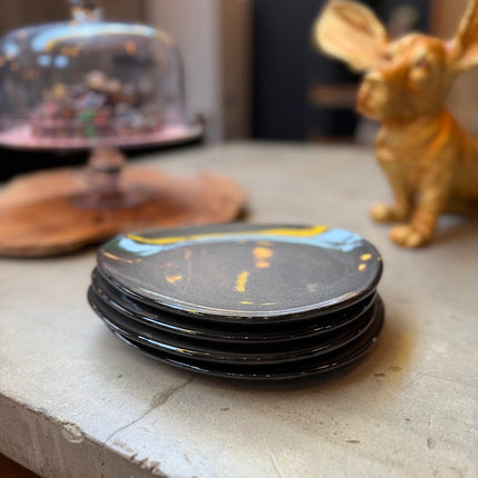 Set of 4 Ash Side Plates