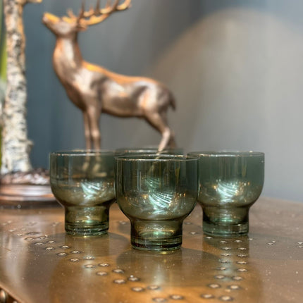 Set of 4 Olive Green Tumblers