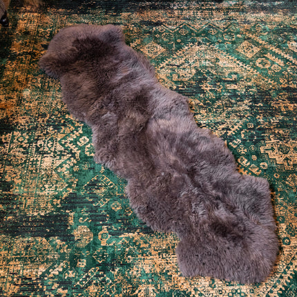 Sheepskin Rugs in Chocolate Brown (Various Sizes)