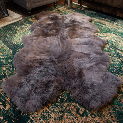 Sheepskin Rugs in Chocolate Brown (Various Sizes)