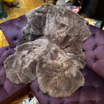 Sheepskin Rugs in Chocolate Brown (Various Sizes)
