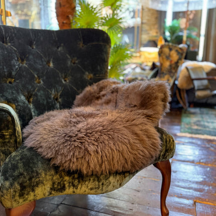 Sheepskin Rugs in Chocolate Brown (Various Sizes)