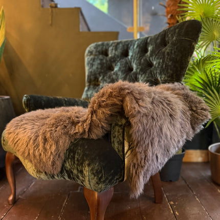 Sheepskin Rugs in Chocolate Brown (Various Sizes)