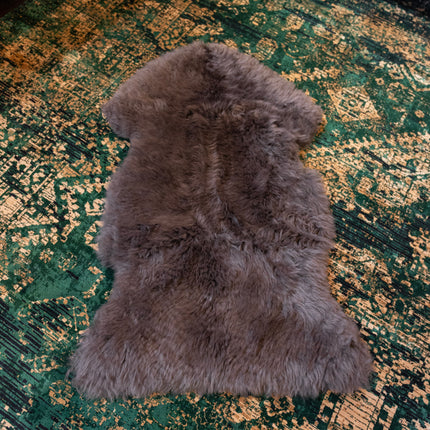 Sheepskin Rugs in Chocolate Brown (Various Sizes)
