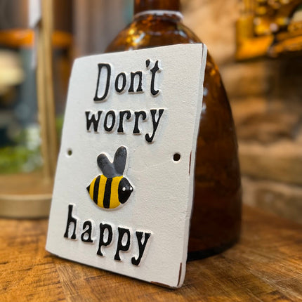 Sign - Bee Happy