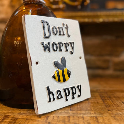 Sign - Bee Happy