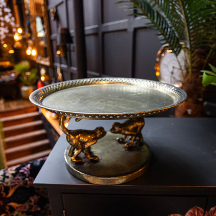 Small Gold Monkey Stand