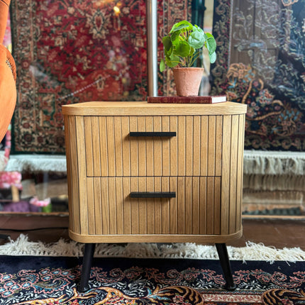 Small Wooden Bedside Cabinet
