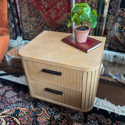 Small Wooden Bedside Cabinet