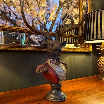 Square Base Medium Gentry Stag Bust