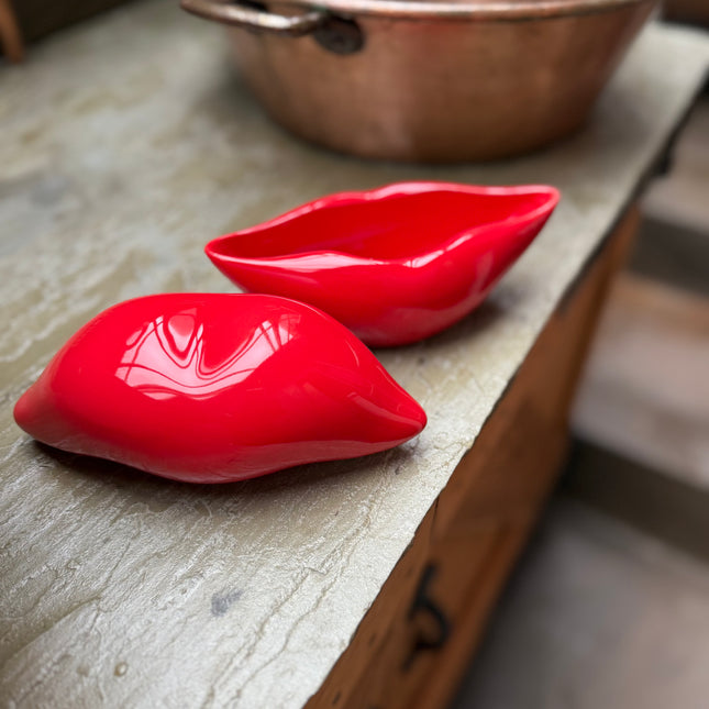 Standing Red Lips Figure