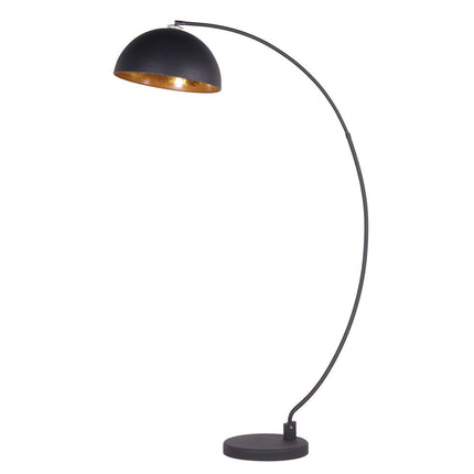 Black Curved Floor Lamp