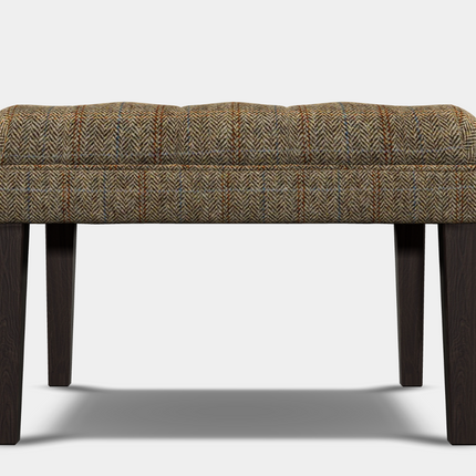 Mackenzie Tetrad Buttoned Footstool