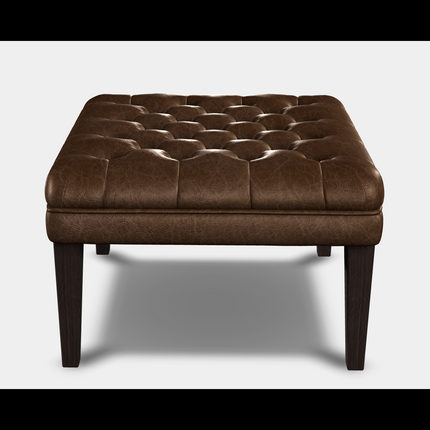 Mackenzie Tetrad Buttoned Footstool