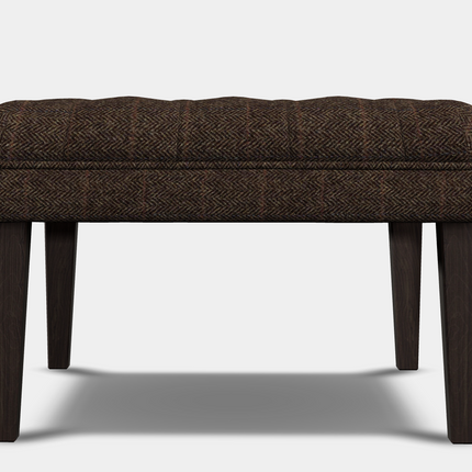 Mackenzie Tetrad Buttoned Footstool