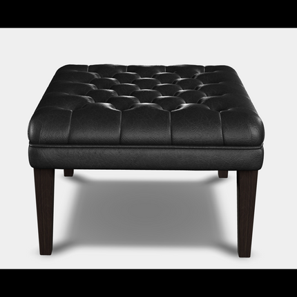 Mackenzie Tetrad Buttoned Footstool