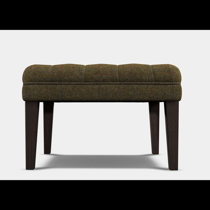 Mackenzie Tetrad Buttoned Footstool