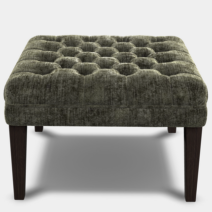 Mackenzie Tetrad Buttoned Footstool