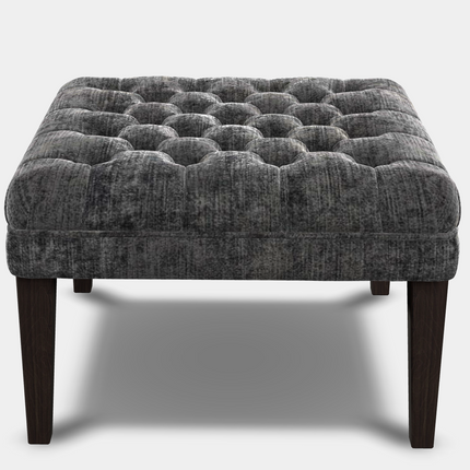 Mackenzie Tetrad Buttoned Footstool