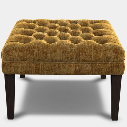 Mackenzie Tetrad Buttoned Footstool