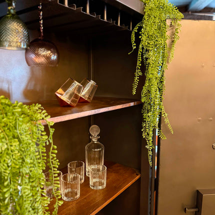 The Ironclad Vault Cabinet – Industrial Metal Bar & Drinks Storage Cabinet