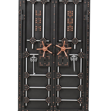 The Ironclad Vault Cabinet – Industrial Metal Bar & Drinks Storage Cabinet