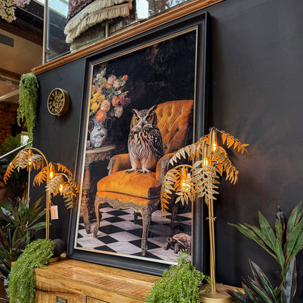 The Nocturne Owl Wall Art (Various Sizes)