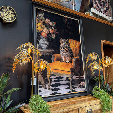 The Nocturne Owl Wall Art (Various Sizes)