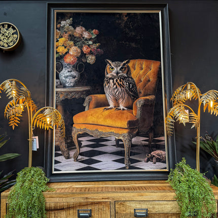 The Nocturne Owl Wall Art (Various Sizes)