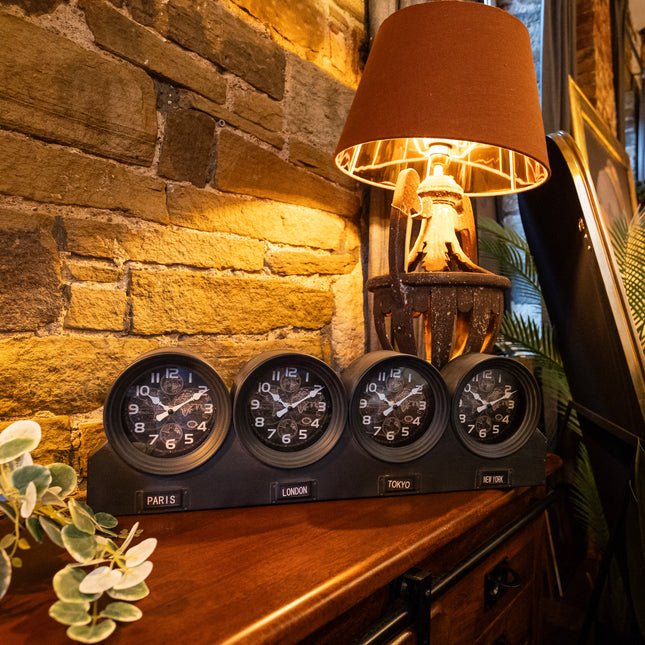 Time Zone Table Clocks
