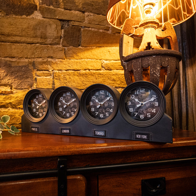 Time Zone Table Clocks