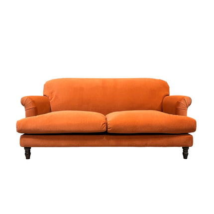 Truffle in Royal Orange Rust Velvet (Various Sizes)- Clearance